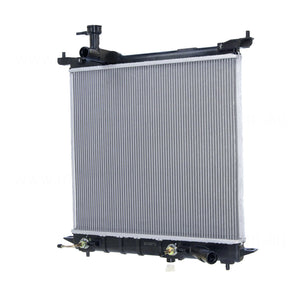 Radiator 28 / 28 mm Plastic Aluminium 400 x 448 x 16 mm Automatic 1.2 L HR12 Aftermarket Suits Nissan Micra K13 2010 to 2016