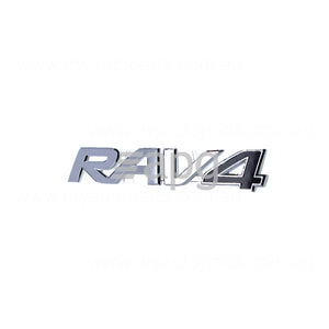 Toyota RAV4 Genuine Lift Gate Emblem 01/2019 to 12/2021 - 7543142180