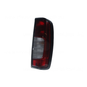 Red/Amber/Clear Tail Lamp Drivers Side Certified Suits Nissan Navara D22 1997 to 2015