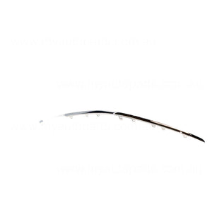 Chrome Lower Grille Mould Genuine suits Toyota Corolla Sedan 4/2010 to 12/2013