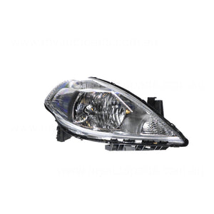 Halogen Head Lamp Drivers Side Certified Suits Nissan Tiida C11 2/2006 to 11/2009