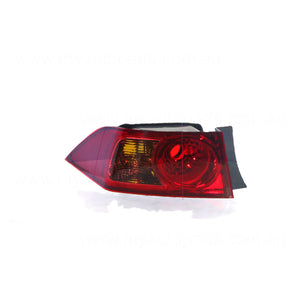 Tail Lamp Passenger Side Certified Suits Honda Accord Euro CL 2005 to 2008