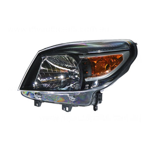 Halogen Manual Adjust Head Lamp Passenger Side Certified Suits Ford Ranger PK 2009 to 2011