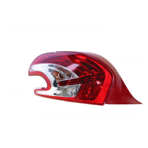 Tail Lamp Passenger Side Genuine Suits Peugeot 208 A9 2012 to 2015