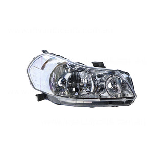 Head Lamp Drivers Side Genuine Suits Suzuki SX4 RW420 2007 to 2014