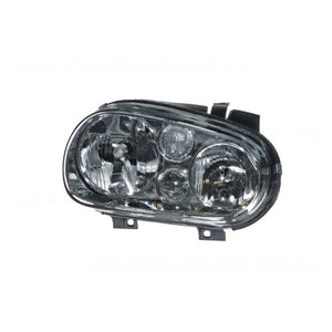 Halogen Electric Adjust Head Lamp Drivers Side Certified Suits Volkswagen Golf 1J 1998 to 2004