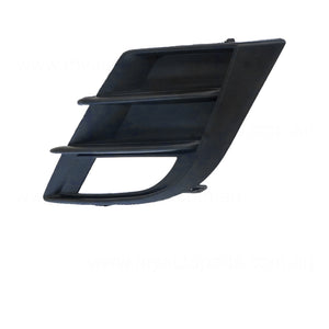 Front Bar Grille With Fog Light Mount Passenger Side Aftermarket Suits Mazda 3 BL Maxx Sport 3/2009 to 9/2011