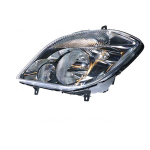 Head Lamp Passenger Side Certified Suits Mercedes-Benz Sprinter Fitted Without Fog Lights 2006 to 2013