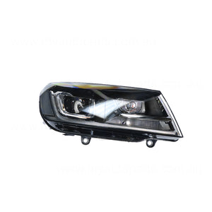 Xenon Suits Adaptive Cornering Head Lamp Driver Side Genuine Suits Volkswagen Touareg 7P 1/2011 to 1/2019