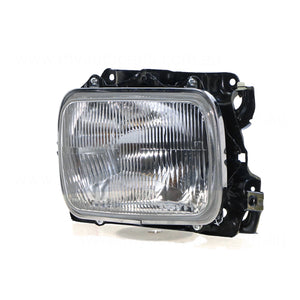 Halogen Manual Adjust Head Lamp Passenger Side Aftermarket Suits Holden Rodeo TF 1988 to 2003