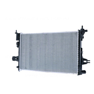 Radiator 34 / 34 mm Plastic Aluminium 600 x 368 x 26 mm Manual 2.0L/2.2L L Z20/Z22 Aftermarket Suits Holden Astra AH 2004 to 2009