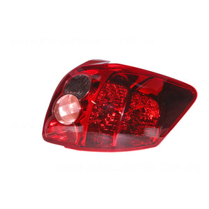 Tail Lamp Drivers Side Certified Suits Toyota Corolla ZRE152R 2007 to 2009