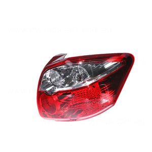 Tail Lamp Drivers Side Genuine Suits Toyota Corolla ZRE152R 10/2009 to 8/2012 Hatch