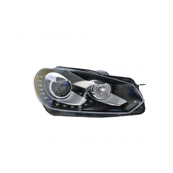 Xenon Head Lamp Drivers Side OEM Suits Volkswagen Golf MK 6 Cabriolet