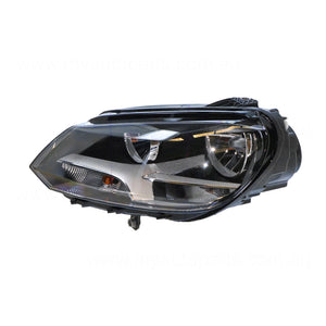 Head Lamp Passenger Side OEM Suits Volkswagen Eos 1F 2011 to 2014