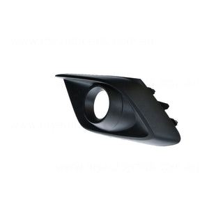 Front Bar Grille With Fog Light Mount Passenger Side Aftermarket suits Mazda 3 BM 11/2013 to 4/2016