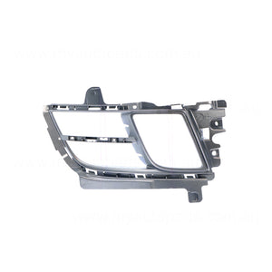 Front Bar Grille With Fog Light/Wash/Sensor Mount Driver Side Genuine Suits Mazda 6 GH 2/2008 to 3/2010