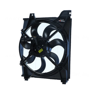 12 v Radiator Fan Assembly Aftermarket Suits Kia Rio JB 2005 to 2011 1.4L/1.6L Auto/Manual