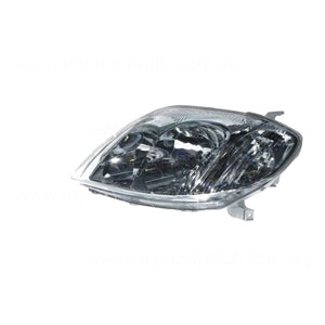 Halogen Head Lamp Passenger Side Genuine Suits Toyota Corolla ZZE122R 2001 to 2007