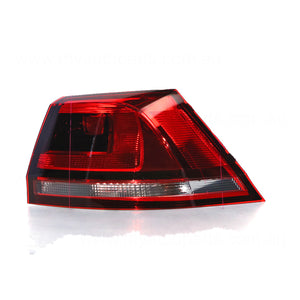 Tail Lamp Drivers Side Genuine Suits Volkswagen Golf Alltrack MK 7 Wagon 9/2015 to 7/2017