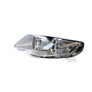 Halogen Head Lamp Passenger Side OEM Suits Volkswagen Touareg 7L 2007 to 2011