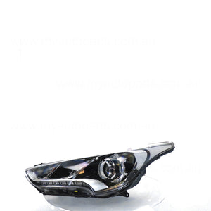 Projector Head Lamp Passenger Side OEM Suits Hyundai Veloster FS 2011 to 2017