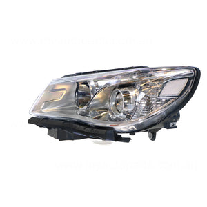 Chrome Head Lamp Passenger Side Certified suits Holden Commodore VF 5/2013 to 9/2015