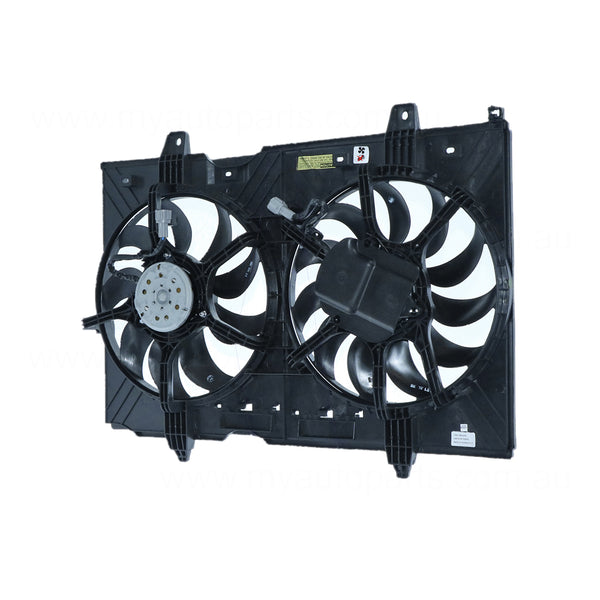 12 v Radiator Fan Assembly OEM Suits Nissan X-Trail T31 2007 to 2014