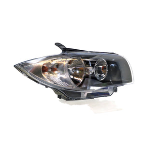 Halogen Black Head Lamp Drivers Side OES  suits BMW 1 Series 2007 to 2009
