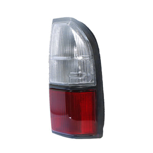 Red/Clear Tail Lamp Drivers Side Aftermarket Suits Toyota Prado 95 Series 1999 to 2002