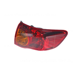 Tail Lamp Drivers Side Certified Suits Toyota Corolla ZRE152R 2007 to 2010