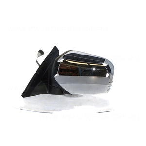 Door Mirror Passenger Side OEM suits Mitsubishi Triton 2006 to 2015-Electric Chrome