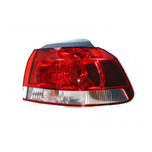 Tail Lamp Drivers Side OES Suits Volkswagen Golf MK 6 2009 to 2013 (Hella Type)