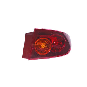 Tail Lamp Drivers Side Certified Suits Mazda 3 BK Sedan 1/2004 to 6/2006