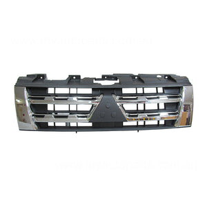 Chrome Grille Aftermarket Suits Mitsubishi Pajero NW 2011 to 2014