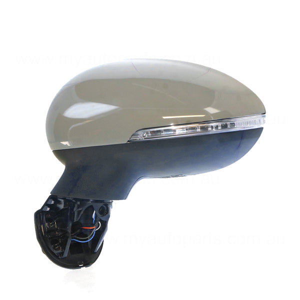 Door Mirror, Electric Adjust/Heated With Indicator,  Passenger Side OEM Suits Kia Rio UB 2014 to 2017