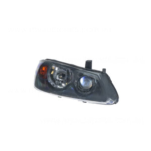 Grey Head Lamp Drivers Side Certified Suits Nissan Pulsar N16 9/2002 to 1/2006