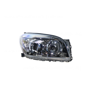 Halogen Head Lamp Drivers Side Certified Suits Toyota RAV4 GSA33 2007 to 2008