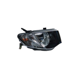 Head Lamp Drivers Side OEM Suits Mitsubishi Triton MN 2009 to 2015