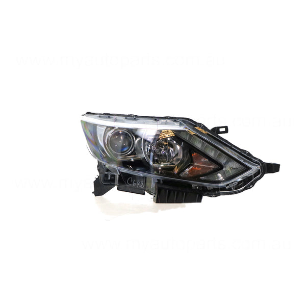 Halogen Head Lamp Drivers Side OEM Suits Nissan Qashqai J11 2014 to 2017