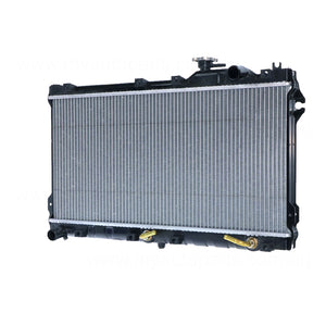 Radiator 32 / 32 mm Plastic Aluminium 320 x 648 x 26 mm Manual/Auto 1.6L, 1.8L L B6, B8 Aftermarket Suits Mazda MX-5 NA 1989 to 1998