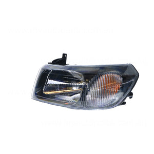 Halogen Manual Adjust Head Lamp Passenger Side Certified Suits Ford Transit VH/VJ 2000 to 2006