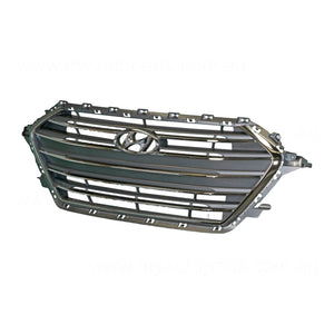 Silver Grille OEM Suits Hyundai Elantra AD ACTIVE2015 to 2018