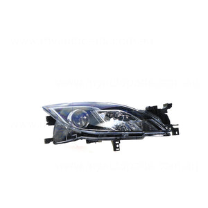 Head Lamp Drivers Side Certified Suits Mazda 6 GH Wagon/Hatch 2/2008 to 3/2010