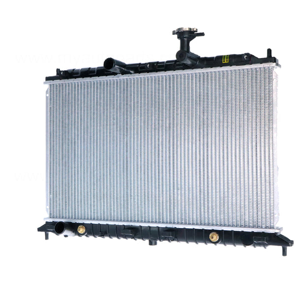 Radiator 33 mm 33 / Plastic Aluminium 368 x 648 x 16 mm Manual/Auto 1.4L/1.6L L G4EE/G4ED Aftermarket Suits Kia Rio JB 2005 to 2011