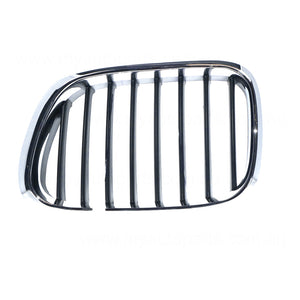 Grille Passenger Side Aftermarket Suits BMW X5 E53 2000 to 2007