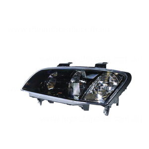 Black Head Lamp Passenger Side Certified suits Holden Commodore VE 8/2006 to 9/2010