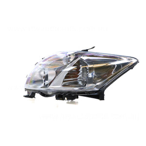 Halogen Head Lamp Passenger Side Certified Suits Toyota Corolla ZRE152R 2007 to 2009