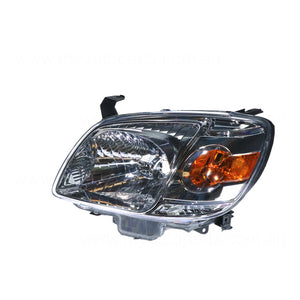 Head Lamp Passenger Side Certified Suits Mazda BT50 UN 6/2008 to 10/2011