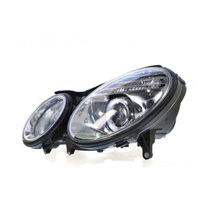 Head Lamp Passenger Side Certified Suits Mercedes-Benz E Class W211 2006 to 2009